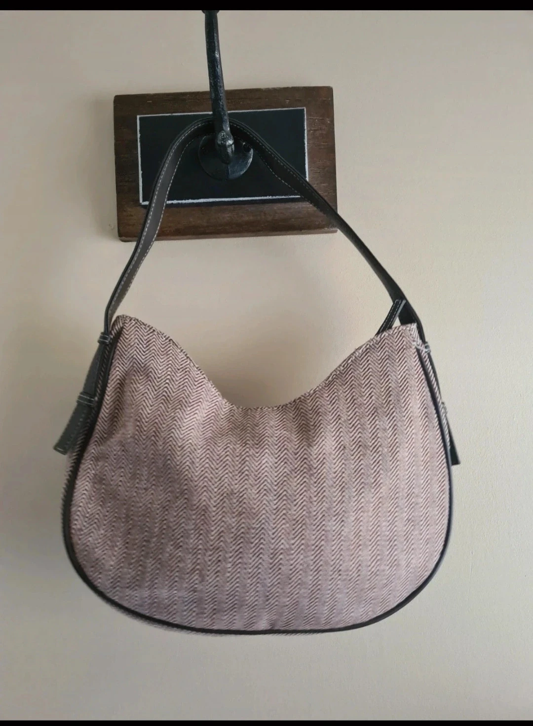Burgundy wool bag – photo 3